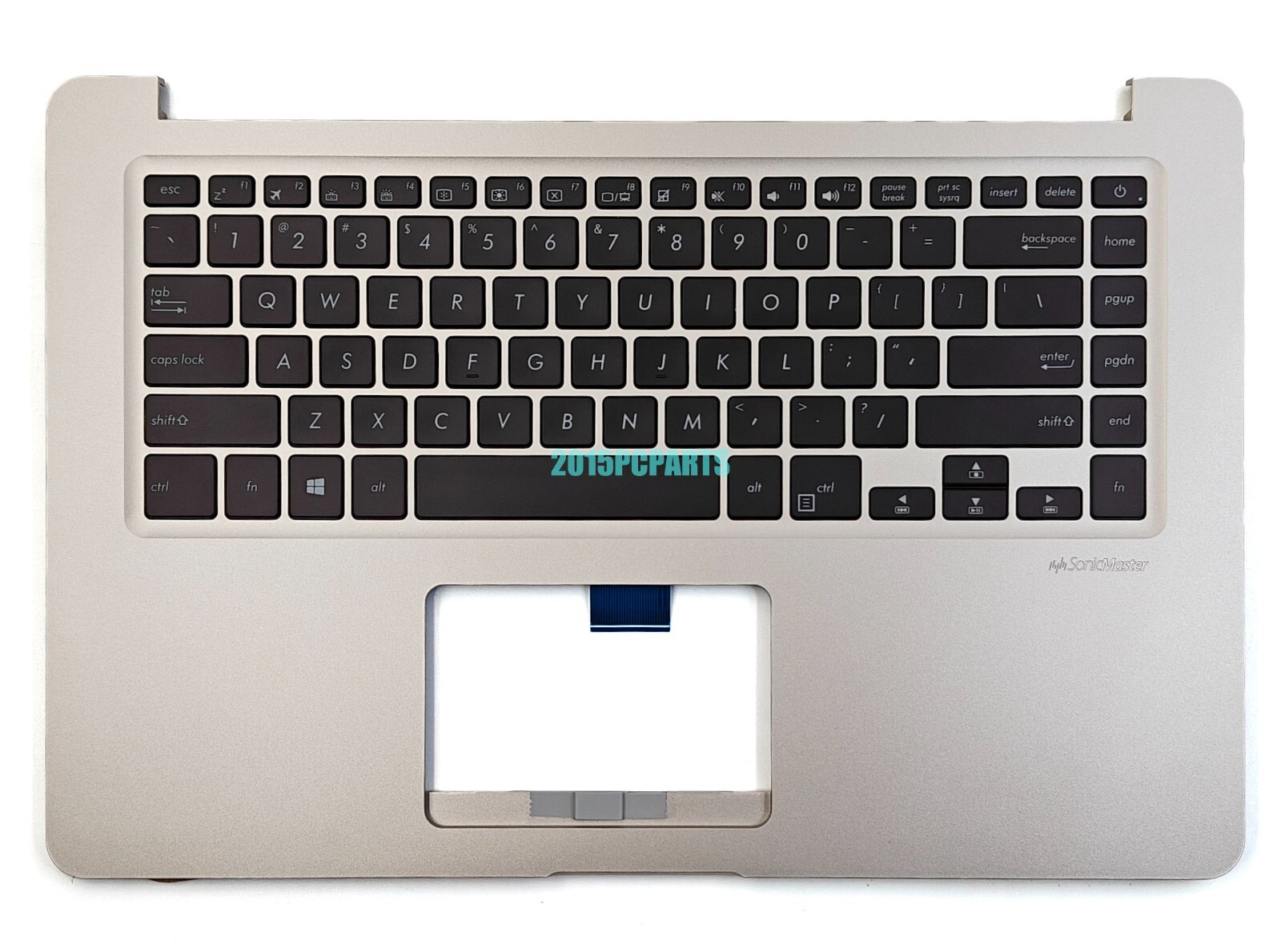 NEW Asus Vivobook F510U F510UA F510UF F510UN F510UR Golden Palmrest Keyboard US
