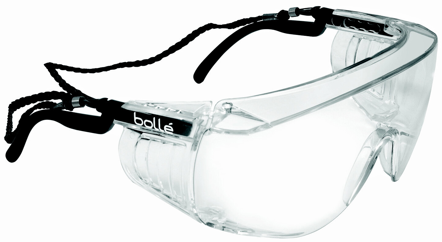 Bolle Override OverTheGlass Safety Glasses ANSI Z87+ Work Eyewear