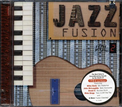 CD Brecker Brothers, Brand X, Jean-Luc Ponty, Miles Davis, Etc. - Jazz Fusion Vo