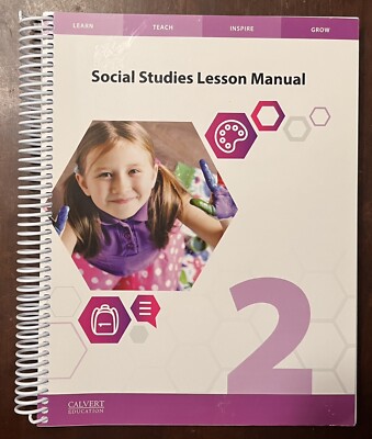 Calvert Education Social Studies Lesson Manual 1st Grade Home School 1