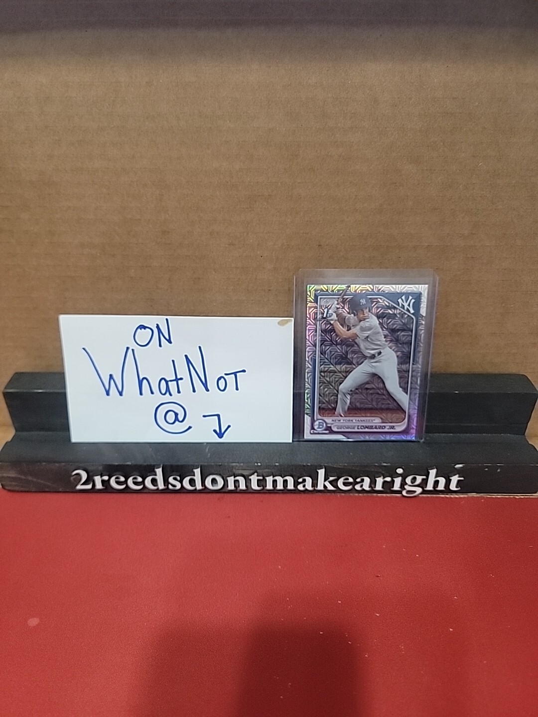 2024 Bowman George Lombard Jr. Mega Box Mojo Refractor #BCP-79