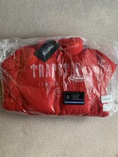 Women’s Trapstar Red Hyperdrive Puffer Jacket In Xs - New