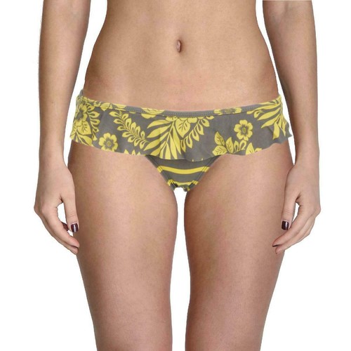 New Island Soul Sz L TOP & BOTTOM Printed Push Up Halter Swimsuit Bikini - Picture 2 of 2