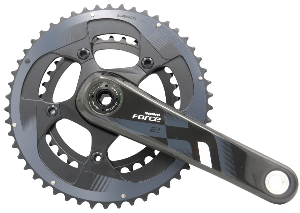 Кривошипная система SRAM Force 22 GXP 2x11 скоростей 50/34T 175 мм BB30 - H - Изображение 3 из 4