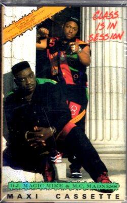 NEW DJ Magic Mike MC Madness Class In Session 1992 Cassette Tape MAXI Single Rap