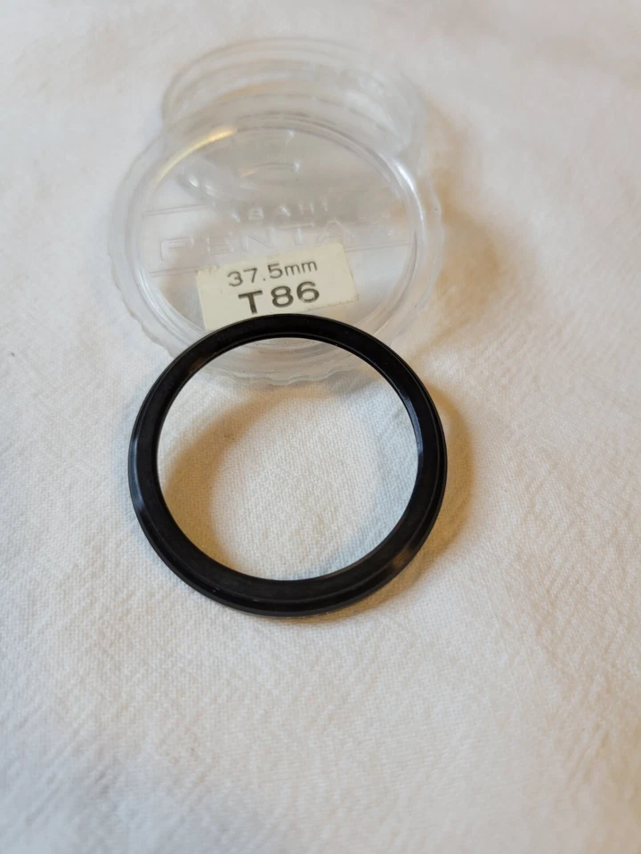 ASAHI PENTAX 37.5MM T86 CLOSE-UP LENS FOR PENTAX-110 w case - Made in Japan - Image 3 of 4