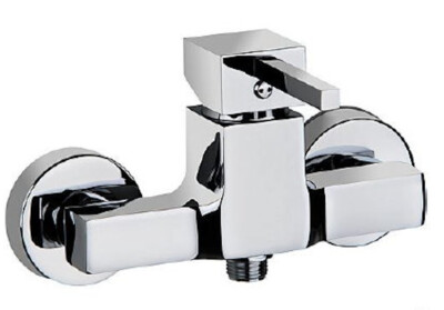 Samba 8900551 Einhebel Brausemischer Armatur Dusche mit S-Anschlüsse, verchromt