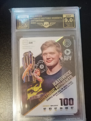S1mple - CS:GO Katowice Historic Moments l A485 1st. Edition GRADED 9.0