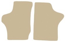 Beige Fußmatten Velour für Hyundai H-1 front 1999-2008 Autoteppiche, 14xRand