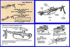 M60 Machine Gun Operators  Manual - on CD or USB