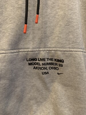 long live the king nike hoodie