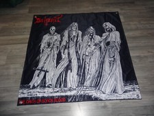 Beherit  XXL Flag Flagge Poster Black Metal Sarcofago Marduk
