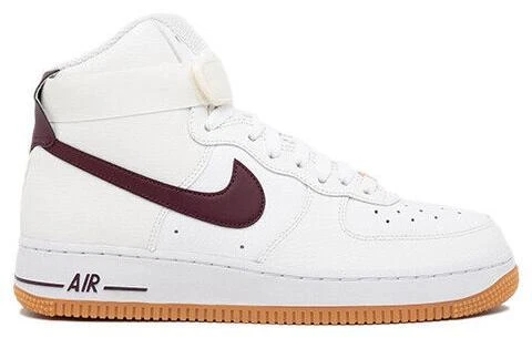 Nike Air Force 1 High White Night Maroon W