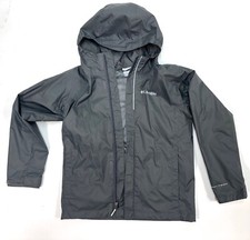 Columbia Rain Jacket Kids Size 8 Waterproof Windbreaker Hood Zipper Pockets