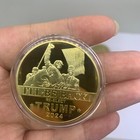 100pc USA President Donald Trump 2024 Shooting Assassination Commemorative Coin