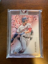 JUAN SOTO 2022 TOPPS PRISTINE PINK REFRACTOR ENCASED UNCIRCULATED SSP 07/15