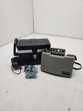 Vintage Polaroid Countdown 70 Land Camera With High Power Flash And Case