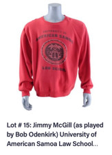 Better Call Saul Prop Jimmy McGill Univ of American Samoa Law School Sweatshirt | eBay US (Buy It Now)