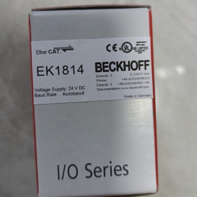New Beckhoff EK1814 EK 1814 PLC module In Box