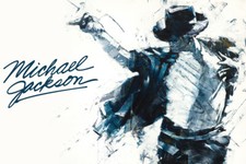 Michael Jackson King of Pop Art Wall Indoor Room Outdoor Poster - POSTER 20x30