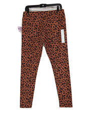 Wild Fable Brown Black Leopard Print High Rise Leggings Size L