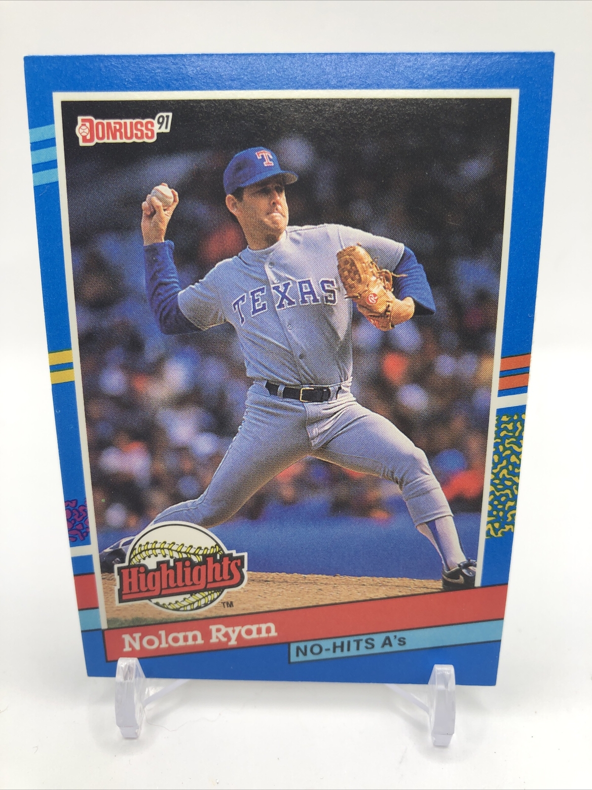 1991 Donruss #BC-3 No-Hits A's Nolan Ryan | eBay