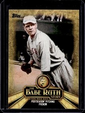2015 Topps Postseason Pitching Phenom The Babe Ruth Story #BR-4 Red Sox