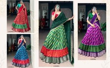 Presenting New Tasar Silk Lehenga Choli With Dupatta For Women Festival Wear
