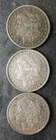 1885, 1890 O, and 1891 O $1 Morgan Silver Dollars