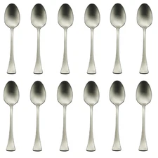 Oneida Emma Stainless Steel Teaspoon (Set of Twelve)