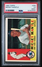 1960 Topps - Mickey Mantle #350 PSA 3