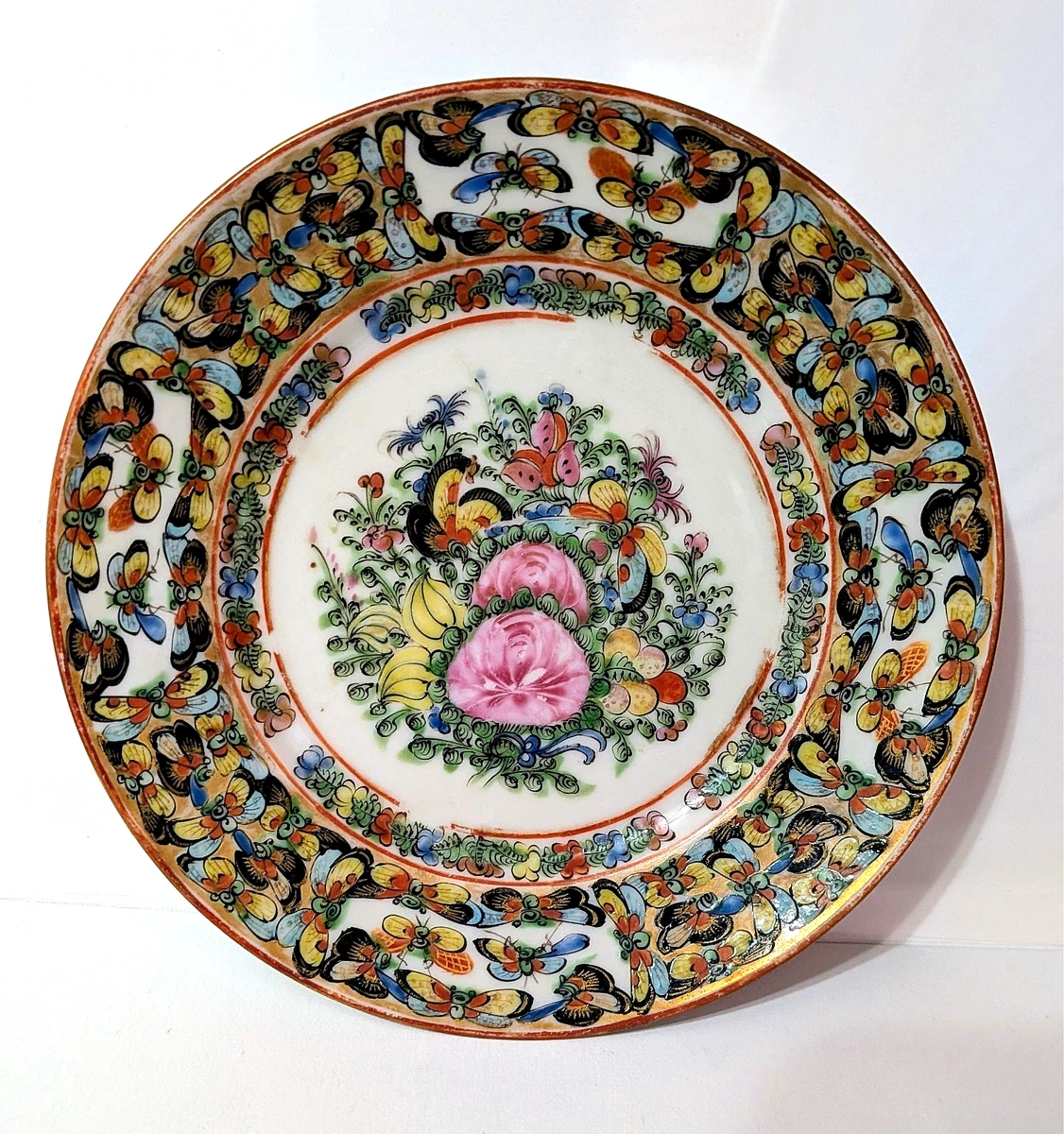 陶瓷多色1850-1899 年中国盘子| eBay