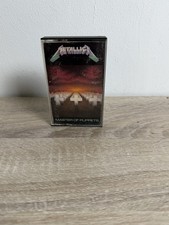Metallica Master Of Puppets Cassette Tape 198...