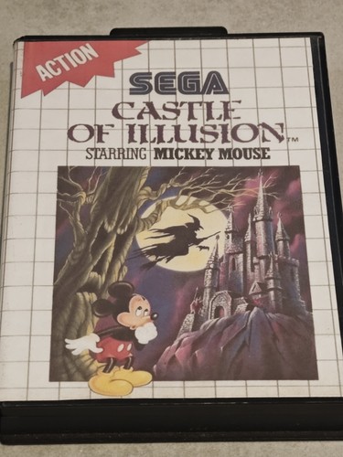 CASTLE OF ILLUSION MICKEY MOUSE SEGA MASTER SYSTEM - Picture 1 of 3