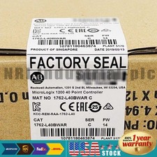 Allen-Bradley MicroLogix 1200 40 Point Controller 1762-L40BWAR US Free Tax