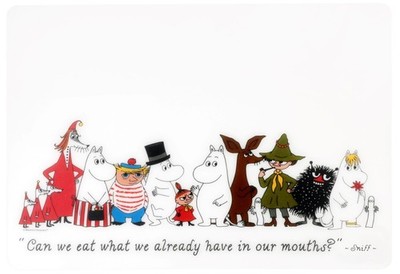 Martinex Moomin Placemat Platzset, 43×29,5 cm, PP, abwischbar