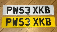 Jaguar Number Plate XK8