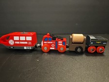 Toy Wood Train And Battery Operated Train Magnet Connection Miscellaneous Brands