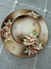 Antique Nippon Hand Painted Flowers Two Tiered Pedestal Serving Plate 1911-22 — photo 8