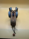 Vintage Fisher Price 1955 KRIS KRICKET Pull Toy + Ohio Art Tin Drum, Tool Chest — photo 10