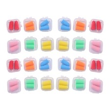 24 Sets Soft Foam Earplugs Noise Cancelling Ear Plugs Sound Blocking Earplugs...