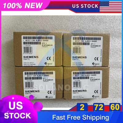 Siemens 6ES7134-4JB51-0AB0 ET200S El-Mod., 2/4 AI RTD 6ES7 134-4JB51-0AB0 --New