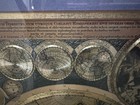 31” Framed Planisphaerium Terrestre World Map AF Zürner-Pieter Schenk Gold Foil — photo 6