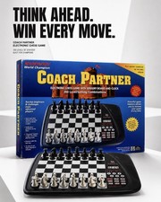 Vintage Saitek Kasparov Coach Partner Electro...