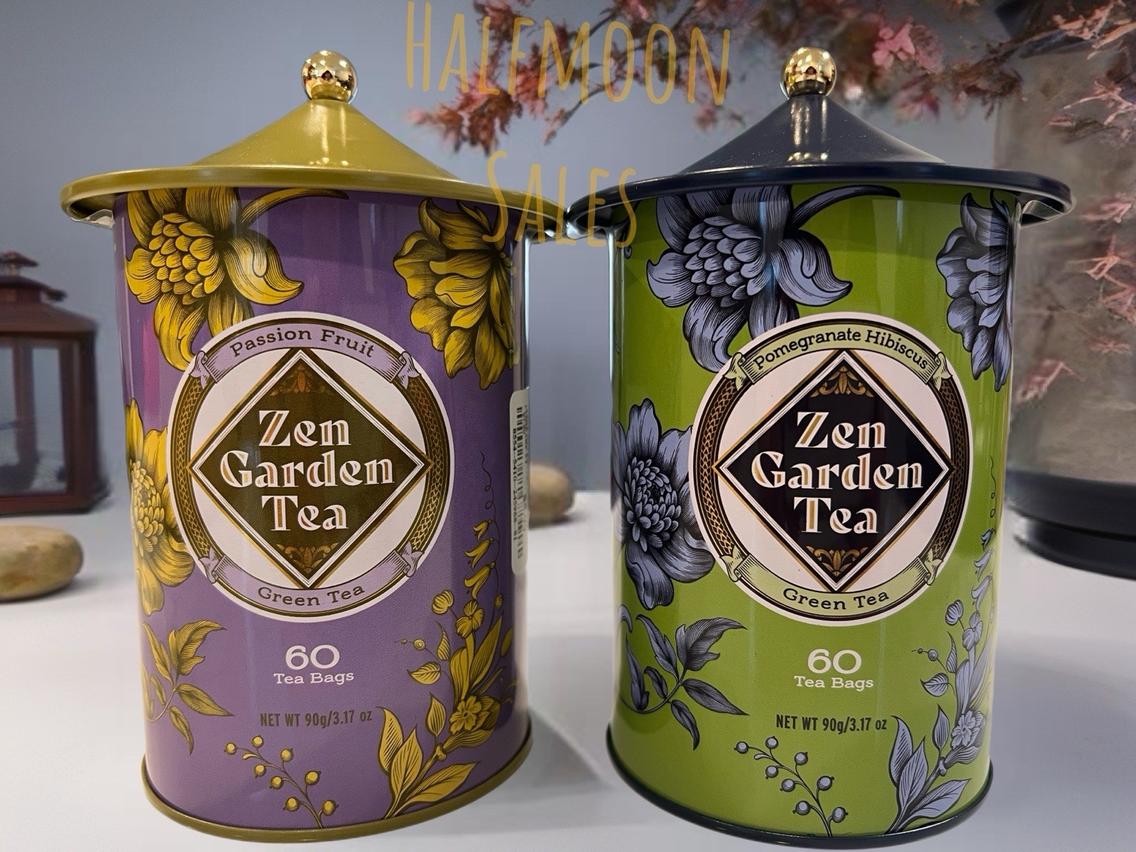 Bundle &ndash; Passion Fruit & Pomegranate Hibiscus Tea Green Tea Gift