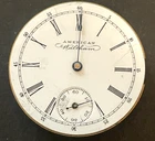 Antique 1892 Waltham Model 1891 60 Pocket Watch Movement Parts 0s 7j USA