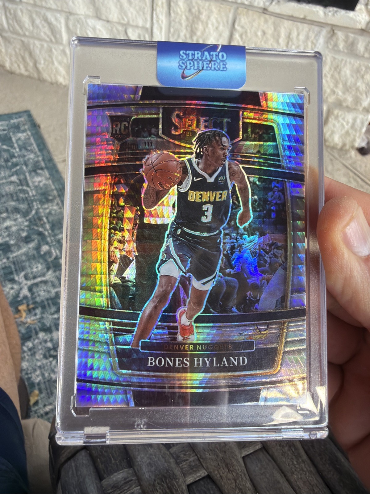 2021-22 Panini Select Concourse Lucky Envelopes Prizm /8 Bones Hyland Rookie🔥📈