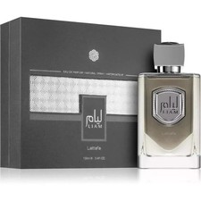 Liam Grey by Lattafa 100ml Eau de Parfum Luxury Long Lasting Oriental Perfume