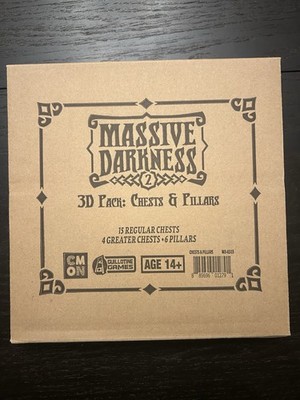 Massive Darkness 2 3D Pack LOT - Hellscape, Chests/Pillars, Doors/Bridges