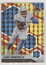 2021 Mosaic Choice Fusion Red & Yellow Prizm 55/80 Larry Rountree III #378 0u8k